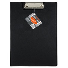 C-Line Clipboard Folder, Letter Size, Holds up to 1 Count Pack of 1 , Black