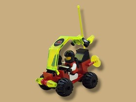 1990 Retired Lego Space (6833) M:Tron Beacon Tracer Set Complete!