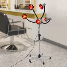 5-Head Infrared Heater Lamps Professional Salon Hairdressing Beauty Styling NEW
