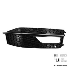 Front Right Fog Light Grille Bumper Grill Cover for Audi A4 S4 S-line 2013