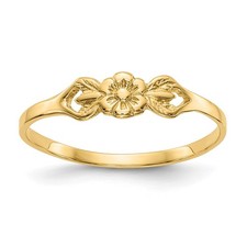 10K Flower Child's Ring