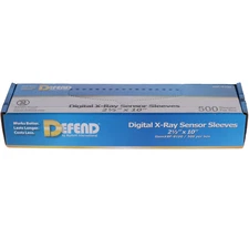 Mydent BF8100 Defend Digital X-Ray Sensor Sleeves 2.5'' x 10'' 500/Bx