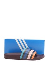 Adidas Herren Sandalen UK 5 Mehrfarbig Gestreift 100% Sonstige Slider Neu Mit Etikett