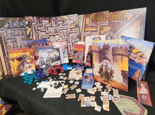 Vintage 1993 Dragon Strike Board Game TSR Dungeons & Dragons VHS Parts