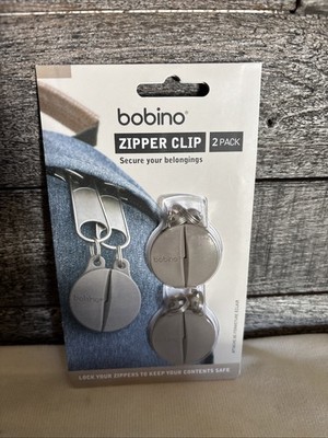 | Zipper Clip | 2 Pack | Anti Theft Zipper & Backpack Lock | Purse NEW