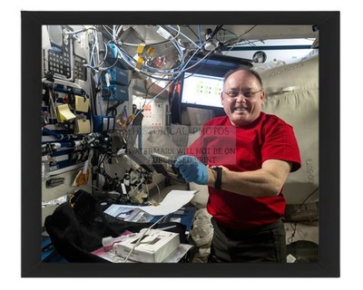 ASTRONAUT MIKE FINCKE INTERNATIONAL SPACE STATION 2025 8X10 FRAMED PHOTO