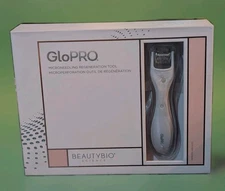 NIB Beauty Bio GloPro Microneedling Regeneration Facial Tool Kit Free Shipping