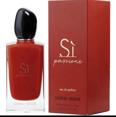 Armani Si Passione EDP Perfume for Women 3.4 Fl Oz / 100ml