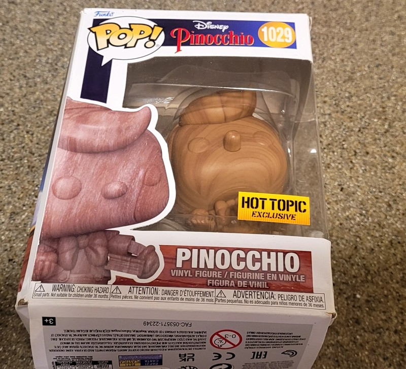 Funko Pop! Vinyl: Disney - Pinocchio - Hot Topic (Exclusive) #1029