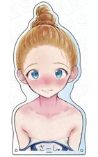 Sasha School Swimsuit Acrylic Stand Extra Large Die Cut Panel HAGHAG