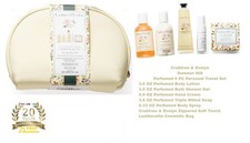 Crabtree Evelyn SUMMER HILL 6 PC Personal Travel Set New Pristine Set