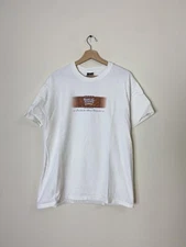 Vintage Samual Adam’s Octoberfest Beer Logo Promo white tee shirt Large