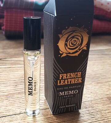 MEMO Paris French Leather Eau de Parfum 5ml Travel Size BNIB