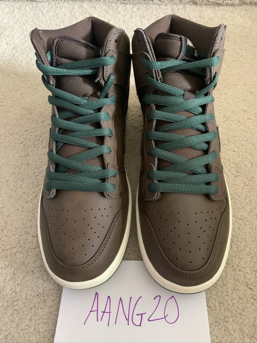 スニーカー Nike SB Dunk High Baroque Brown Vegan Leather SS 21 2021 Nike SB Dunk High Baroque Brown CV1624-200 Release Date