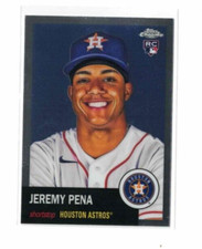 2022 Topps Chrome Platinum Anniversary #377 Jeremy Pena Rookie RC Houston Astros