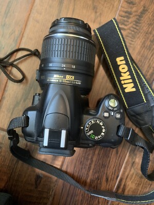 Nikon D3000 + 2 Lenses (18-55mm & 55-200mm VR) Kit | eBay