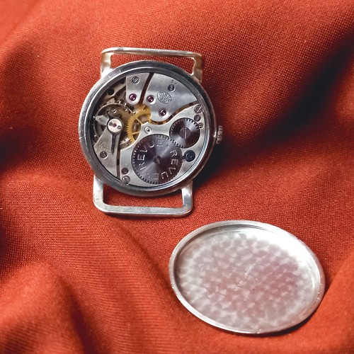 Swiss Vintage Watch Revue Special Marriage Men's Wristwatch Black Dial Serviced - Picture 12 of 12