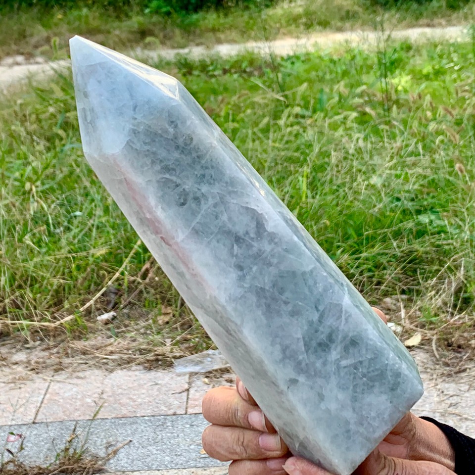 3.27LB Natural Unique Colored Fluorite Column Quartz Crystal Sample eBay