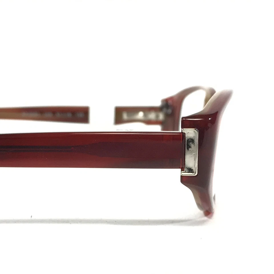 Monturas de gafas Anne Klein AK 8083 208 rojo transparente redondo ovalado borde completo 51-16-135 Foto 4 de 4