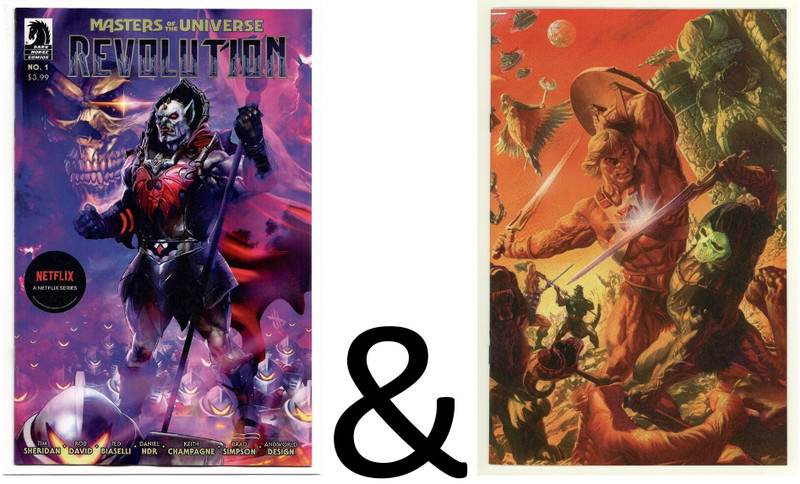Masters of the Universe Revolution #1 MAIN Cover A 2024 & Alex Ross MORE Set LOT