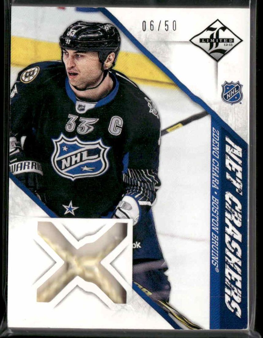 2012-13 Panini Limited #NC-ZC Zdeno Chara Net Crashers #/50