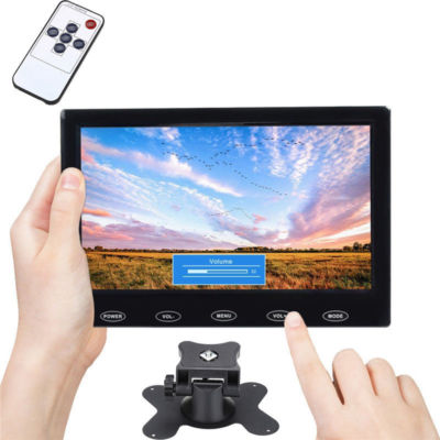 7'' LCD PC Screen CCTV Monitor AV RCA HDMI VGA Monitor for Raspberry Pi 3/2/B+