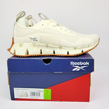 Reebok Zig Dynamica Women's Shoes Sz 10 Training Running Lace Up Chalk Grey NWB