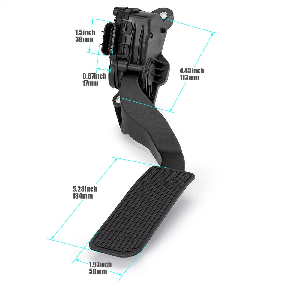 Accelerator Pedal Position Sensor for Chevrolet GMC Sierra 1500 Cadillac Hummer - Image 2 of 4