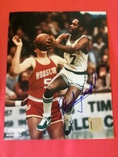NATE TINY ARCHIBALD SIGNED 8X10 PHOTO BOSTON CELTICS BASKETBALL HOF AUTO COA