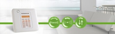 Visonic Power Master 10 Alarmzentrale (English Version) 868-0:ANY mit GSM Modul
