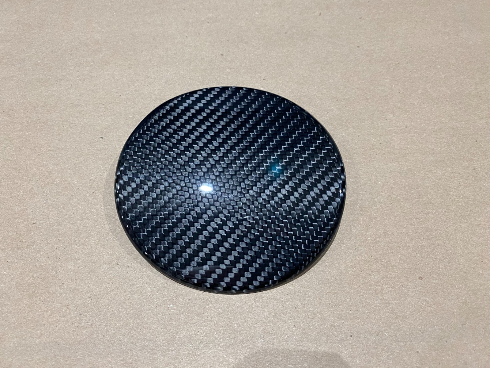 Ferrari 458 Italia Carbon Fiber Gas Tank Fuel Pump Lid Cap Door Cover Trim
