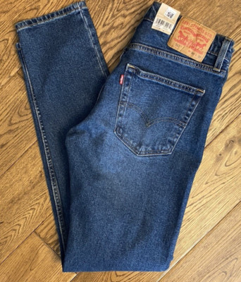 Levi's 512 Slim Taper Fit NWT Jeans 30 x 32 Stretch Zip Fly Mens Denim New