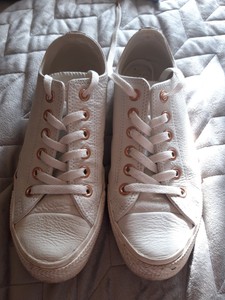 converse rose gold eyelets