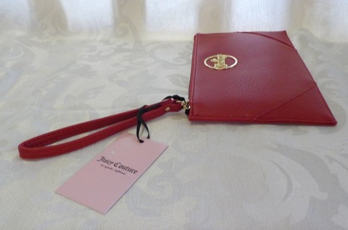 Juicy Couture Crown Fits Wristlets NWT 9.75" X 5.75" Card Pockets Phone Pocket + - Picture 20 of 24