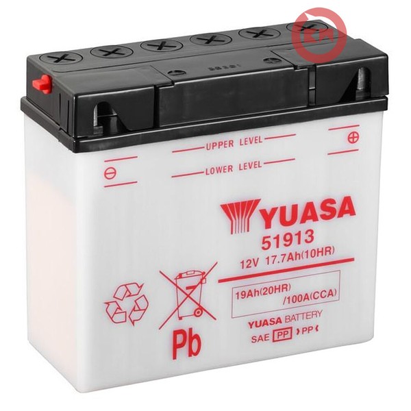 Batterie Original Yuasa 51913 19AH BMW R 1100 S ABS 1100 2001-2006-image