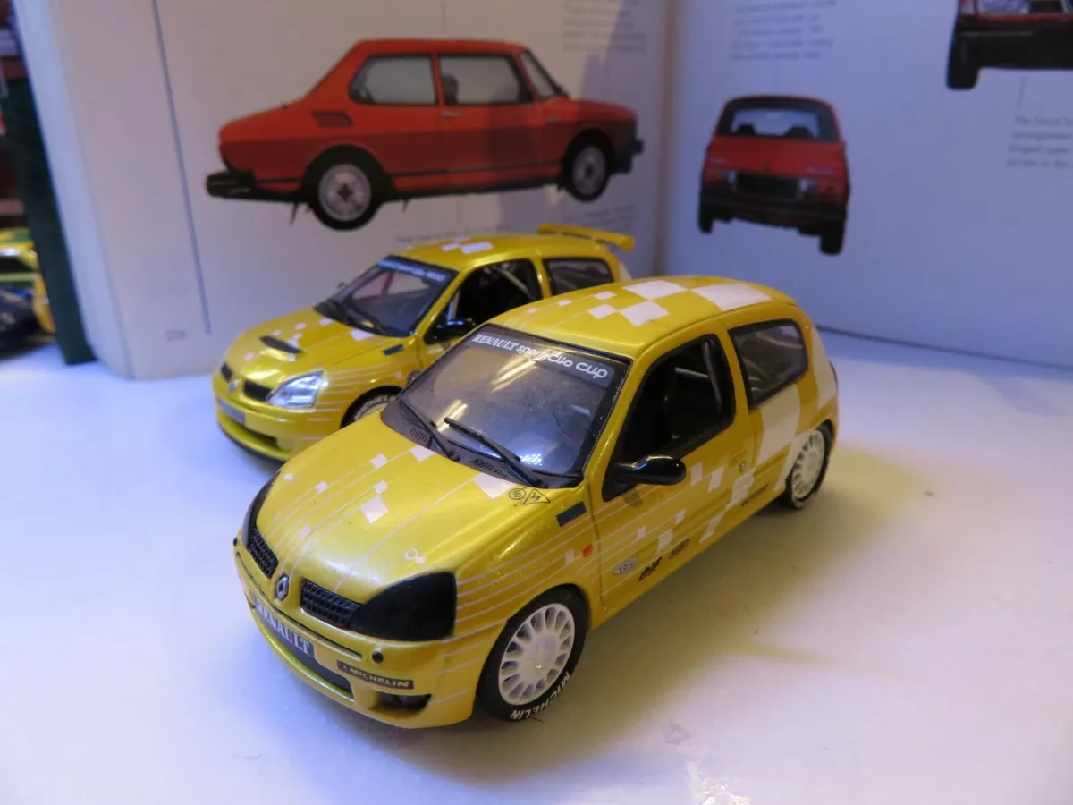 1 43 Renault Clio Super 1600 Renault Clio 2.0 diecast 2pcs eBay