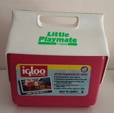 Little Playmate Igloo Houston Texas Borsa Frigo Vintage 1989