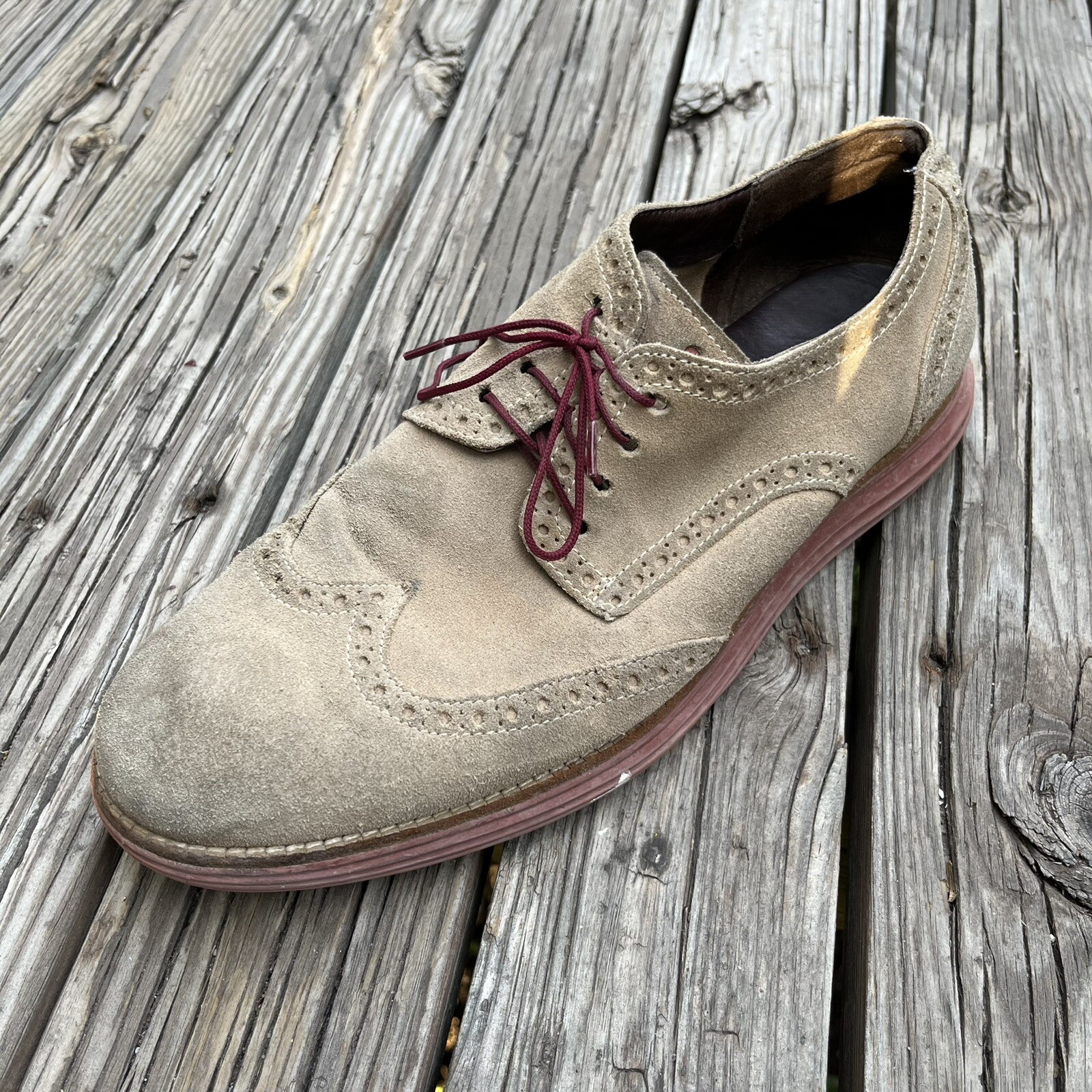 SAOLA Scarpe eleganti Cole Haan da uomo in pelle 9 5 a coda di rondine