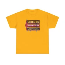 Vintage Dallas Texas Gibsons Discount Center T-Shirt, Gift for Dallas Lovers,