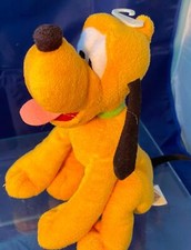 Walt Disney World Plush Pluto Stuffed Animal Toy 8" Dog Mickey Mouse Friend