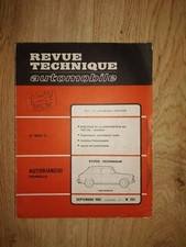 Revue technique Autobianchi PRIMULA
