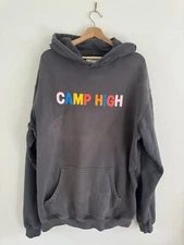 Camp High Collective Pigment Dye Hoodie Sweatshirt Men’s Medium