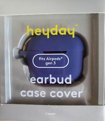 Sealed Heyday Apple AirPods Gen Silicone Case w/Clip Virtual