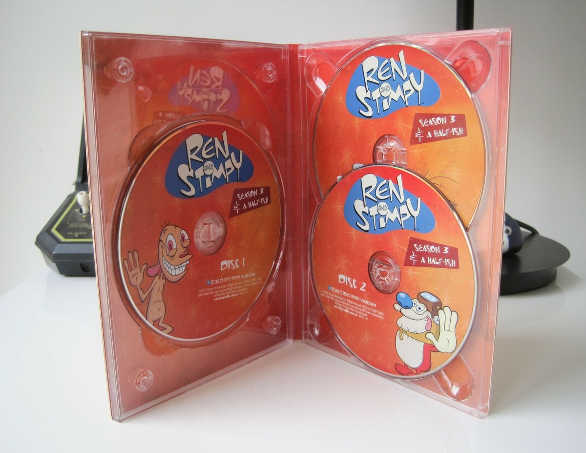(未使用･未開封品)　Ren &amp; Stimpy Show: Season 3 &amp; a Halfish [DVD] [Import] gsx453j REN & STIMPY SHOW: SEASON 3 & A HALFISH: REN & STIMPY SHOW