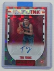 2018-19 Panini Hoops Trae Young Rookie Ink Autograph Auto RC #RI-TY Hawks