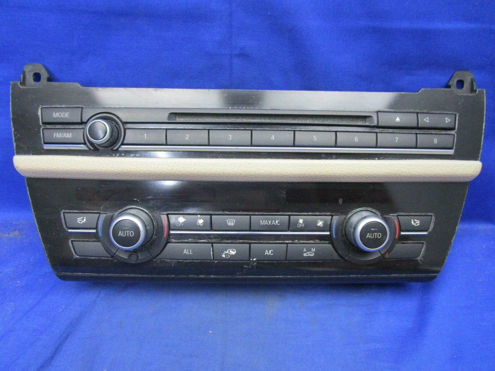 BMW 5 Series F10 OEM Dash Climate Control Heat AC Controls Heated