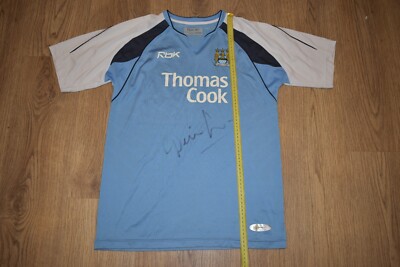 MANCHESTER CITY REEBOK 2006/2007 FOOTBALL HOME JERSEY SIZE L