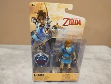 Jakks Pacific Legend of Zelda: Link w/ Master Sword & Hylian Shield 4.75" Figure