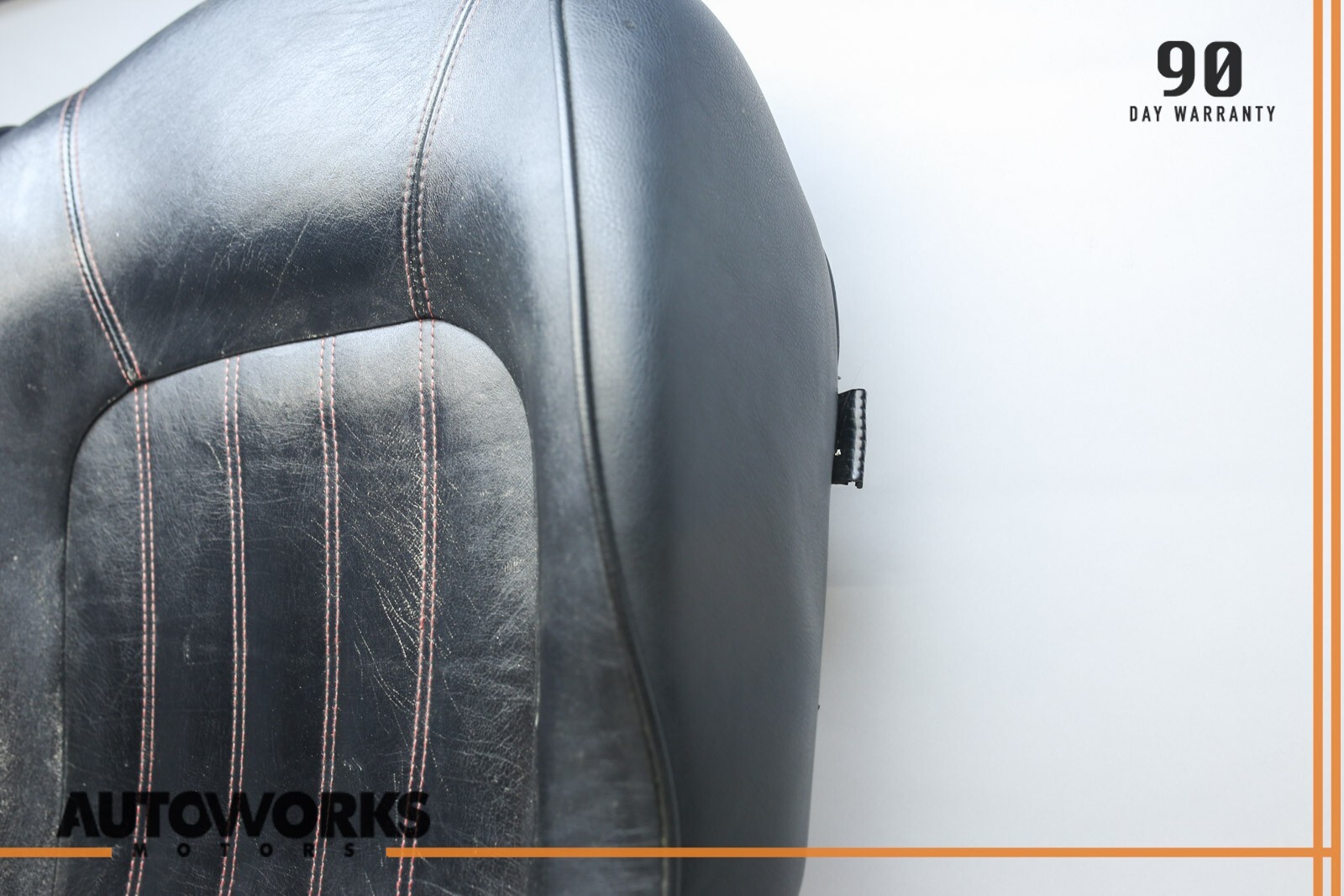 03-08 Maserati Quattroporte M139 Front Left Driver Lower Seat Cushion Black OEM