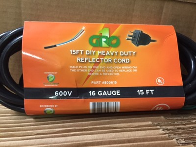 Grow1 DIY Reflector Cord 16 Gauge 15' - Image 3